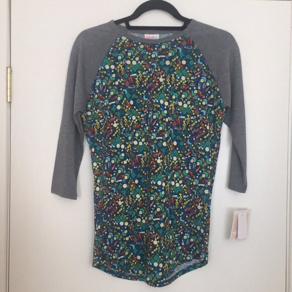 XS LuLaRoe Randy Tee DD11 1377 - Picture 1 of 5